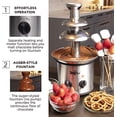 thumbnail image 5 of Total Chef TCCFS-02 Chocolate Fountain, Stainless Steel, 5 of 5