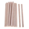 thumbnail image 2 of GUOOL Bâton de Balsa Carré Non Fini 20 Pcs 130mm, 2 of 7