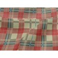 thumbnail image 4 of oneOone Viscose Jersey Fabric Tartan Check Print Fabric BTY 60 Inch Wide, 4 of 4