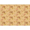 thumbnail image 1 of Ahgly Company Machine Washable Indoor Rectangle Transitional Orange Area Rugs, 4' x 6', 1 of 7