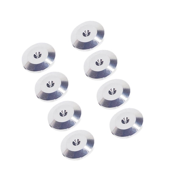 8x Universal Speaker Spikes Pads Mats for 8PCS Pads Mats copper Speaker HiFi Amplifier CD DVD Player Silver