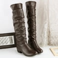 thumbnail image 3 of Women's Knee High Riding Boots for Winter - Stylish Heels and Comfortable Flat Options, 3 of 5