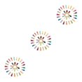 thumbnail image 4 of Thinsony 100pieces Keychain Tassel Versatile And Stylish Fringe Accessories Gifts AssortedColor-Gold 3Set, 4 of 6