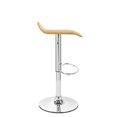 thumbnail image 3 of Bronte Living Tabouret de Bar en Similicuir avec Hauteur Réglable, Design Pivotant à 360°, Dossier Bas, Protection du Sol et Base Piédestal avec Repose-Pieds Confortable pour Cuisine, Bar - Série Miranda - Ensemble de 2, 3 of 9