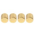 thumbnail image 3 of Bass Knob, Potentiometer Knob 4Pcs Easy Installation Professional Metal  For Replacement Silver,Black,Gold, 3 of 8