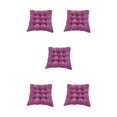 thumbnail image 3 of serony Coussin de Siège Imperméable pour Activités Extérieures Tissu Polyester Respirant Remplissage Perle Tissu Polyester Violet 5Ensemble, 3 of 6