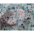 thumbnail image 5 of oneOone Silk Tabby Light Blue Fabric Abstracts Sewing Material Print Fabric By The Yard 42 Inch Wide, 5 of 5