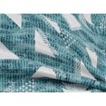thumbnail image 4 of oneOone Rayon Elf Green Fabric Texture & Triangle Geometric Dress Material Fabric Print Fabric By The Yard 56 Inch Wide, 4 of 5