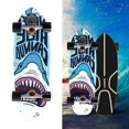 thumbnail image 3 of S SERENABLE Maple Deck Cruiser Planche à Roulettes Complète pour Enfants et Adultes Planche d'Entraînement B, 3 of 9