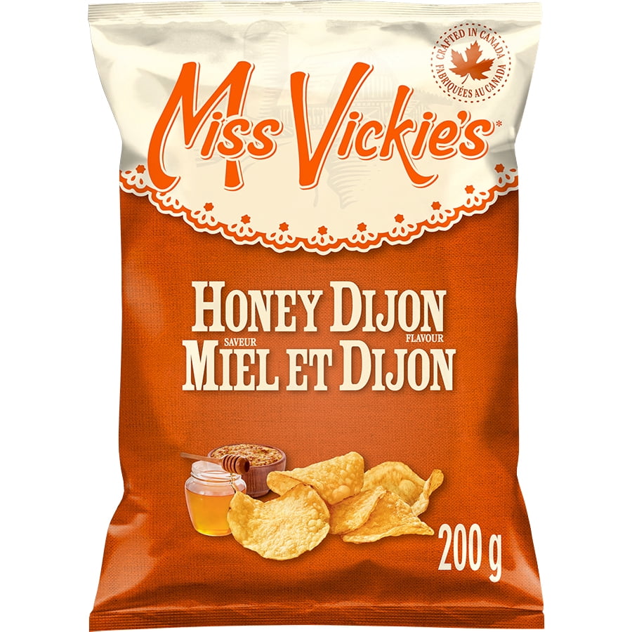Miss Vickie's Honey Dijon flavour Kettle Cooked Potato Chips