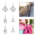 thumbnail image 4 of Dvkptbk Zipper Puller 6 Zipper Pull Tab Replacement Zipper Metal Puller Slider Zipper Extender Zipper Puller, 4 of 9
