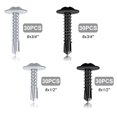 thumbnail image 5 of Baohd 120pieces Strong And Convenient Storage Assorted Flat Head Self Drilling Screws 1Set, 5 of 5