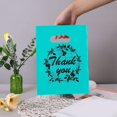 thumbnail image 3 of CSChome Sacs de Magasinage en Plastique Sacs Cadeaux des Fêtes 100 Pcs Impression Merci Expression de Gratitude Réutilisables Roulement Solide Emballage de Magasin pour T-Shirt Pantalons, 3 of 6