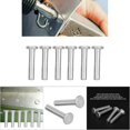 thumbnail image 4 of Solid Rivet, 100PCS Solid Rivet Flat Head GB867 M4 Flat Head Solid Rivet, Rivets For Industry, 4 of 8