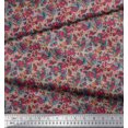 thumbnail image 3 of Soimoi Georgette Viscose Fabric Check & Geometric Printed Fabric 1 Yard 42 Inch Wide, 3 of 5