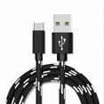 thumbnail image 1 of USB Type C Cable 6FT Fast Charge Nylon Braided PS5 Controller Charger Samsung Huawei LG Sony Oneplus Samsung Galaxy Tab, 1 of 6