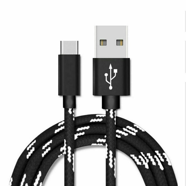 USB Type C Cable 6FT Fast Charge Nylon Braided PS5 Controller Charger Samsung Huawei LG Sony Oneplus Samsung Galaxy Tab