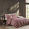 thumbnail image 1 of Woolrich WR14-1786 Tasha Quilt Mini Set King/Cal King Red,King/Cal King, 1 of 3