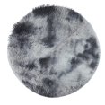 thumbnail image 3 of Tapis Shaggy Rond Rond pour Salon Chambre, Tapis de Sol Antidérapant Gris Foncé, 3 of 9