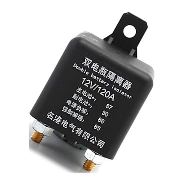 Maoww Battery Relay Start Switch Car Supplies Metal Handy Installation Long-lasting Professional Controllable RV Mass Switches 120A