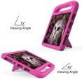 thumbnail image 4 of Étui Support EVA pour Amazon Fire HD8 / HD8 Plus 2020 2022 8 Pouces Antichoc Housse de Tablette Enfants Funda Conviviale Support à Main Capa Rose Rouge HD8 Plus 2020 2022, 4 of 5