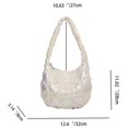 thumbnail image 3 of Women Commute Bag Colorful Quilted Designer Lady Handbags Fashion Hobo Hand Bags, 3 of 9