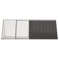 thumbnail image 2 of vidaXL Rabbit Cage Anthracite 201.5x80.5x71 cm Galvanised Steel, 2 of 4