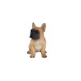 thumbnail image 1 of Hi-Line Gift Ltd Chiot Assis French Bulldog, Brun, 7,75 Pouces, 1 of 1