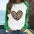 thumbnail image 5 of T-shirts Amusants pour Femmes, Imprimé d'Hiver, Manches Longues, Col Rond, Mignon, 5 of 5