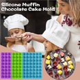 thumbnail image 4 of 48-Cavity Dessert Mold Non Stick Food Grade DIY Silicone Kitchen Mini Cake Donuts Candy Baking Mould Kitchen Gadget, 4 of 8