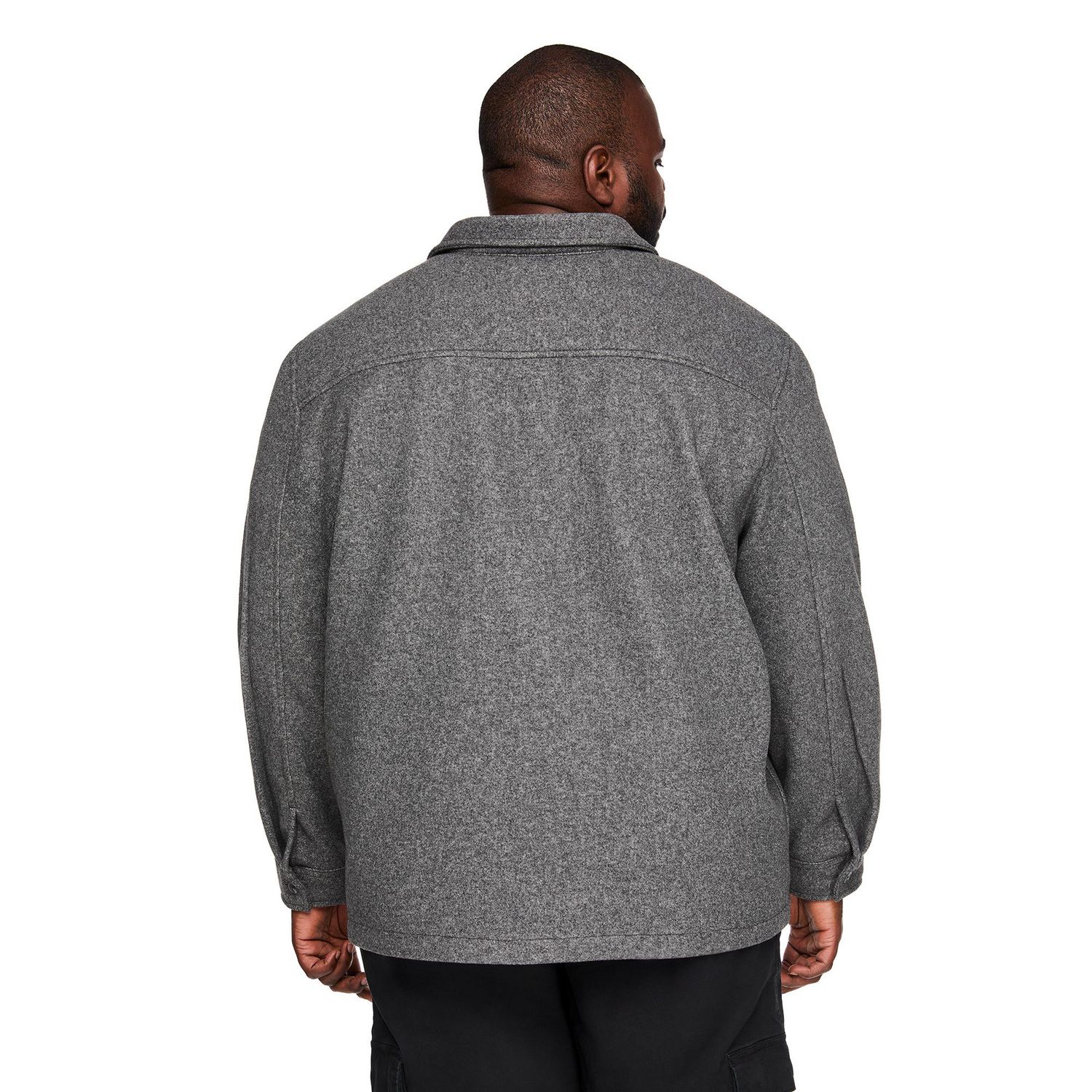 George Big Men's Brushed Overshirt