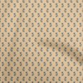 thumbnail image 1 of oneOone Polyester Spandex Light Brown Fabric Asian Floral Block Craft Projects Decor Fabric Printed By The Yard 56 Inch Wide, 1 of 5