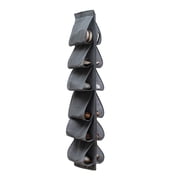 Shoe Rack for Front Door Entrance Hanging Shoe Organizer for Closet with 12 Large Pockets Roating Hanger for Storage Mens Shoes, Clothes,Also Can Used As Travel Shoe Rack Hanging Outdoor Shoe Rack