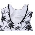 thumbnail image 4 of Family Matching Daddy Mommy and Me One Piece Floral Printed Swimsuit, 4 of 6