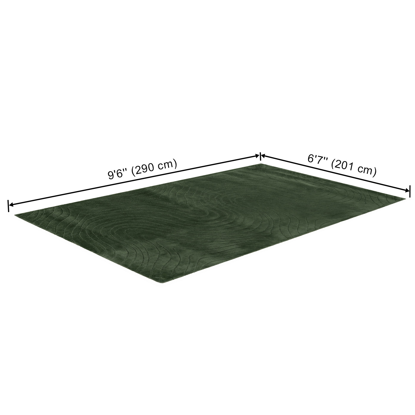 Tapis Somos Lavable A la Machine Contemporain/Moderne pour Salon, Chambre, Salle Manger, Entrée, Couloir et Plus Encore.