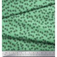 thumbnail image 2 of Soimoi Green Heavy Canvas Fabric Bicycle Transport Decor Fabric Printed Yard 58 Inch Wide, 2 of 2