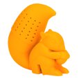 thumbnail image 2 of Squirrel Tea Strainer, Squirrel Shaped Tea Filter Food Grade Dishwasher Washable  For Household Orange, 2 of 8