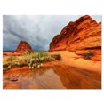 thumbnail image 2 of Clear Lake Vermillion Cliffs - Oversized Landscape Canvas Art, 2 of 3