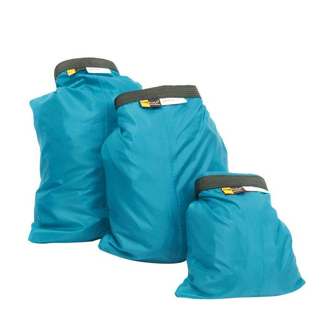 Baohd Ensemble de 3 Tailles Sac Imperméable Sac Camping Rafting Kayak Bleu Ciel