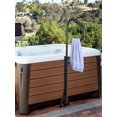 thumbnail image 3 of Spa Hot Tub Hand Rail 47" Tall, 304 Stainless Steel Swimming Pool Handrail Adjustable Height 360 Rotatable Handrail Pivots, Non-Slip Pool Handrail Gra, 3 of 4