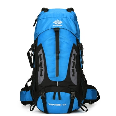60L Travel Hiking Camping Backpack with Rain Cover,Backpack Water Resistant,Climbing Backpack for Men Women