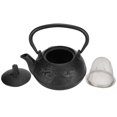 thumbnail image 3 of Iron Tea Kettle,Delaman 0.3L Cast Iron Teapot Kettle Imitating Japanese Style Uncoated Double Chinese Dragon Pattern Gift Decoration Desktop Accessories, 3 of 8