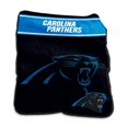 thumbnail image 1 of Logo Chair 605-26X 60 x 80 in. NFL Carolina Panthers Raschel Throw, 1 of 1