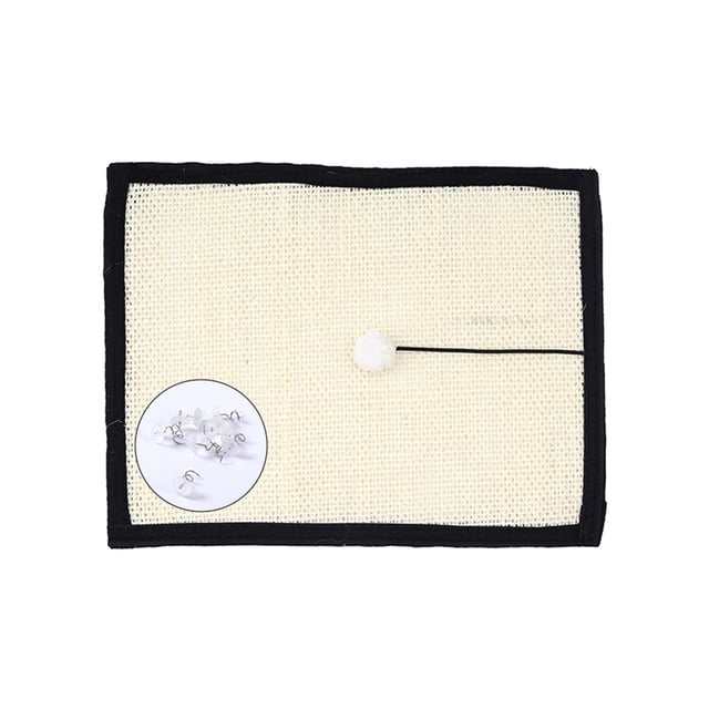 Milaget Cat Scratcher Mat for Indoor Cats Furniture Protector Scratching Board for Floor B