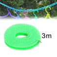 thumbnail image 2 of facefd Clothesline Stretchy Portable Laundry Cord for Garden Camping Accessories RV green 300cm, 2 of 9