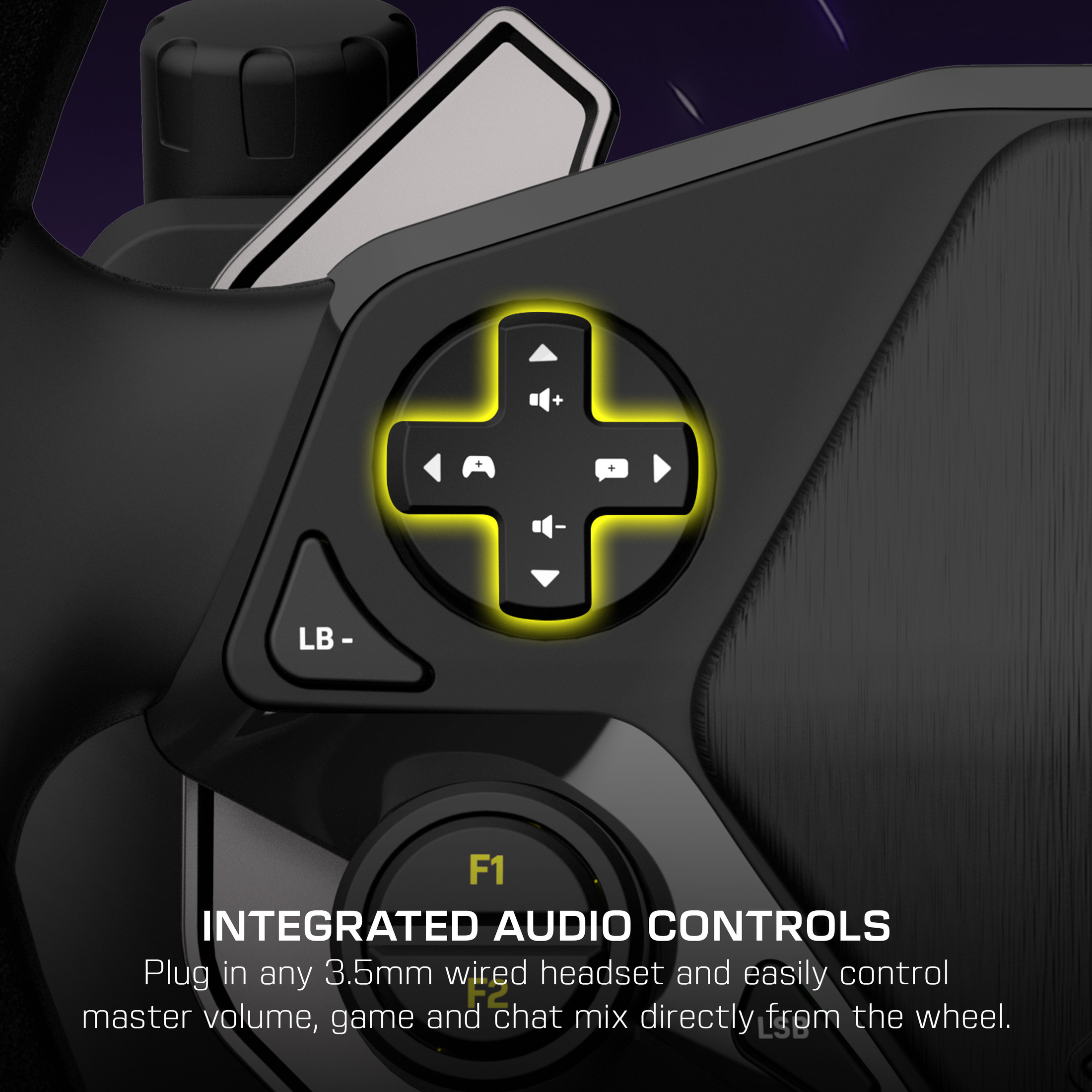 Système de volant de course sans fil Turtle Beach Racer (Noir) - Sous licence officielle pour Xbox Series X|S, Xbox One et Windows - Design complet, connexion sans fil fiable, jusqu'à 30 h d'autonomie
