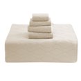 thumbnail image 4 of Clara Clark 5 Piece Quilt Set, Modern Style Ellipse Weave Bedspread, King, Beige Cream, 4 of 4