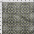 thumbnail image 3 of oneOone Cotton Cambric Black Fabric Floral & Tiles Moroccan Fabric For Sewing Printed Craft Fabric By The Meter 42 Inch Wide, 3 of 4