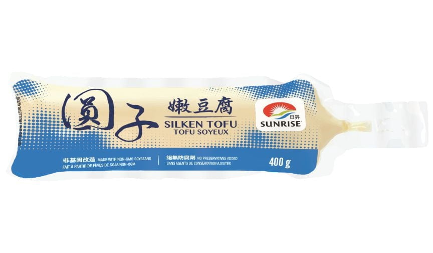 Sunrise Tofu soyeux en tube