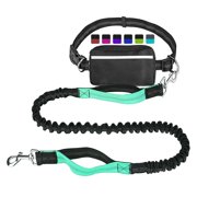 Hearth & Gear Pet Running Traction Sports Rope Set Reflective Night Running Sports Waist Bag Dog Leash Multiple Dog Leash Small Pet Leash Sparkly Dog Leash Leash for Small Dogs Leashes for Big Dogs
